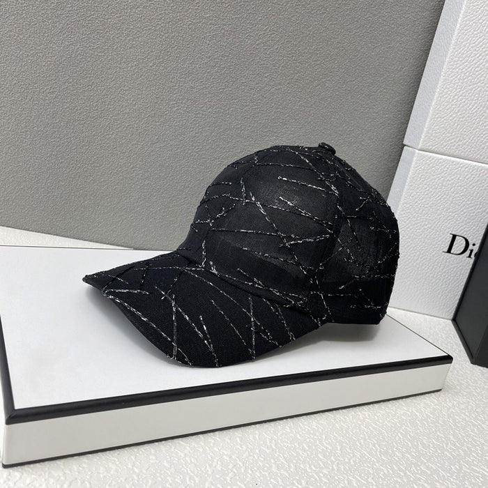 Wholesale Hat letter breathable mesh baseball cap, outdoor sun shading and sun protection versatile duckbill cap