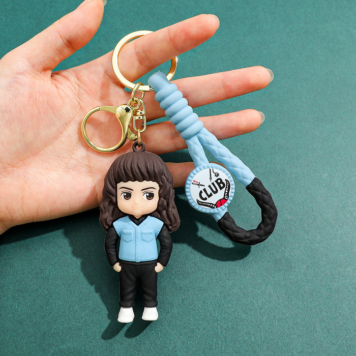 Wholesale Cartoon Creative Cute Silicone Keychain Pendant