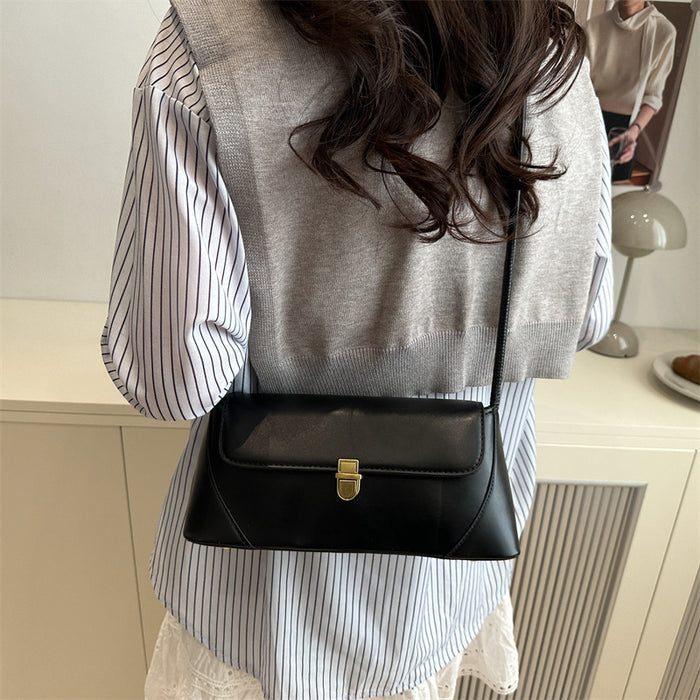 Wholesale Retro bag versatile and fashionable shoulder bag, trendy and stylish hand-held armpit bag