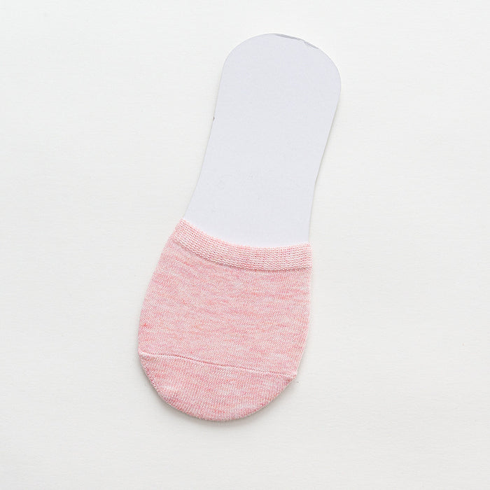 Wholesale Invisible Half Foot Socks Cotton Sweat Absorbing Boat Socks Thin Edition