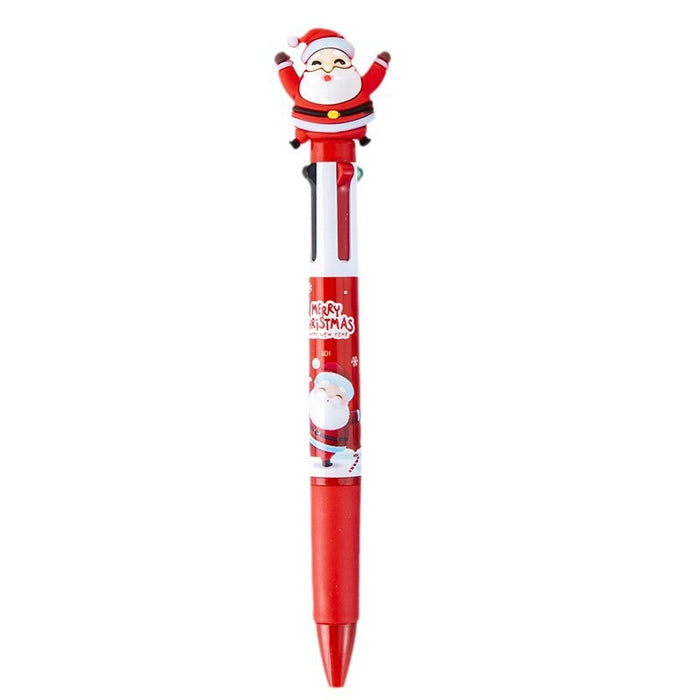 Wholesale Ballpoint Pen Student Stationery Prize Gift Christmas Gift Award Christmas Reindeer Multicolor