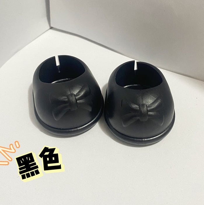 Wholesale Standing 20cm cotton doll plump body change shoes plush toy doll accessories