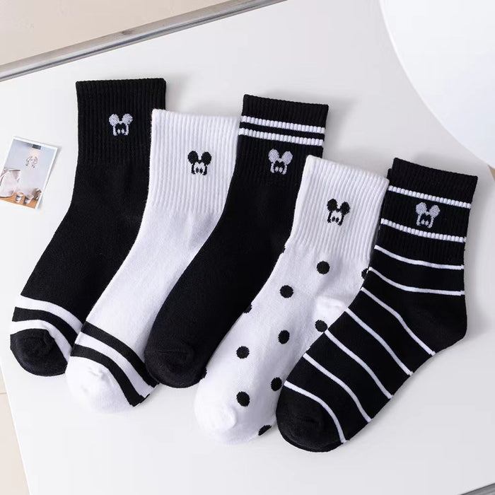 Wholesale Women's Solid Color Thick Pile Socks Women's Socks Coffee Color Vertical Bar Confinement Socks JDC-SK-JiaMu008