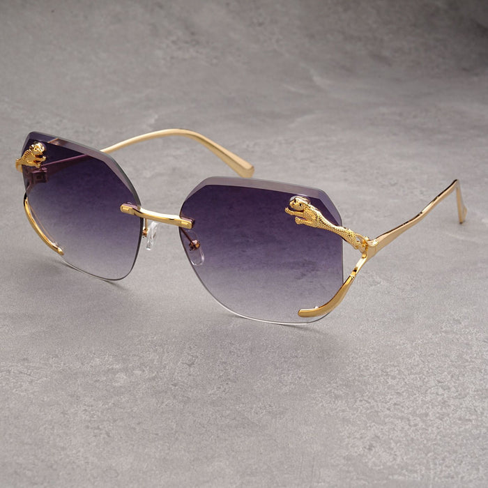 Wholesale Fashionable temperament, square sunglasses, minimalist sunglasses