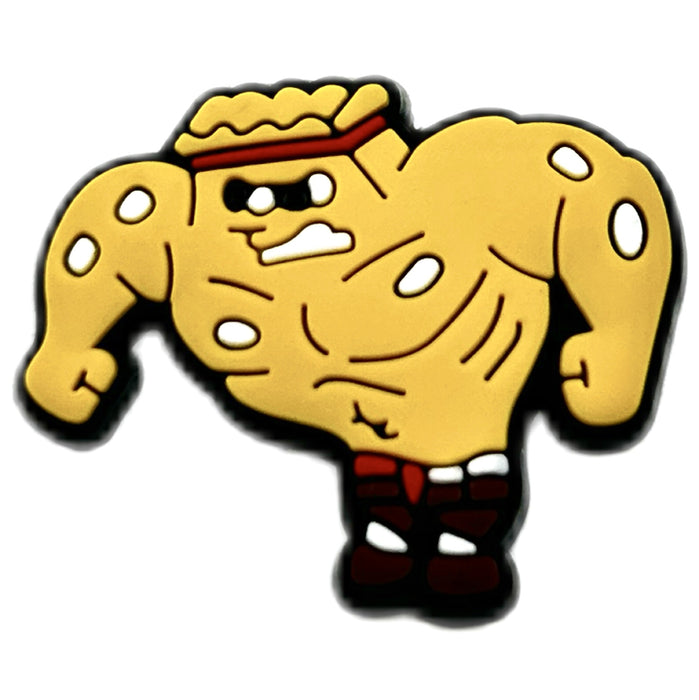 Wholesale 100pcs Cartoon PVC hole shoe buckle decoration accessories DIY detachable soft rubber shoe flower