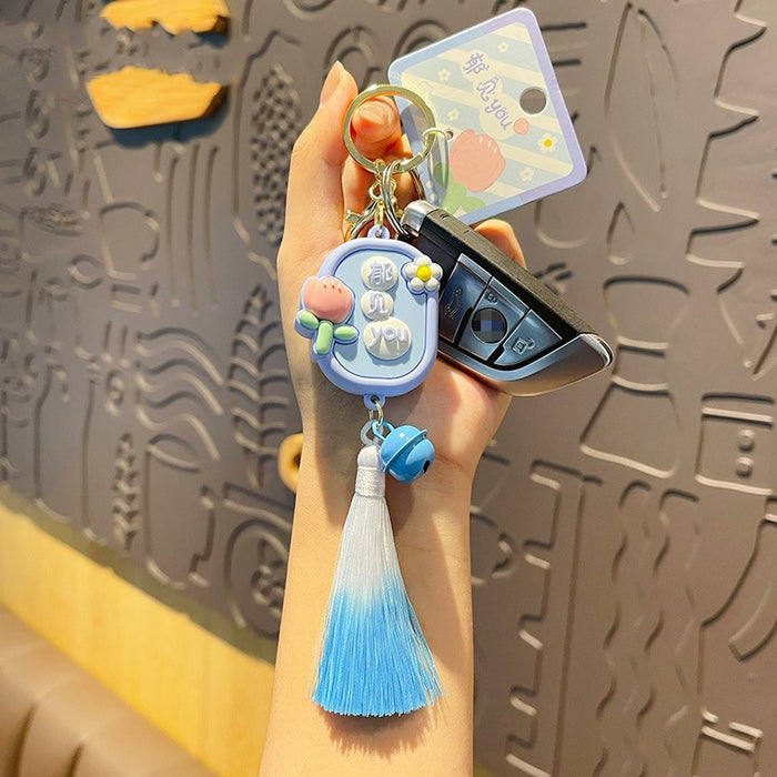 Wholesale Creative keychain pendant, exquisite car keychain, backpack decoration