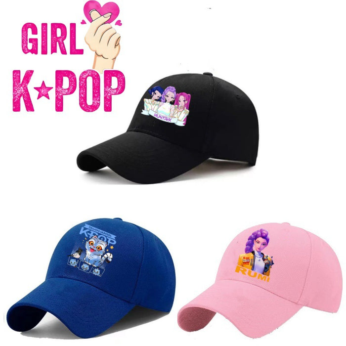 Wholesale Kpop style colorful baseball cap outdoor original design cotton polyester hat