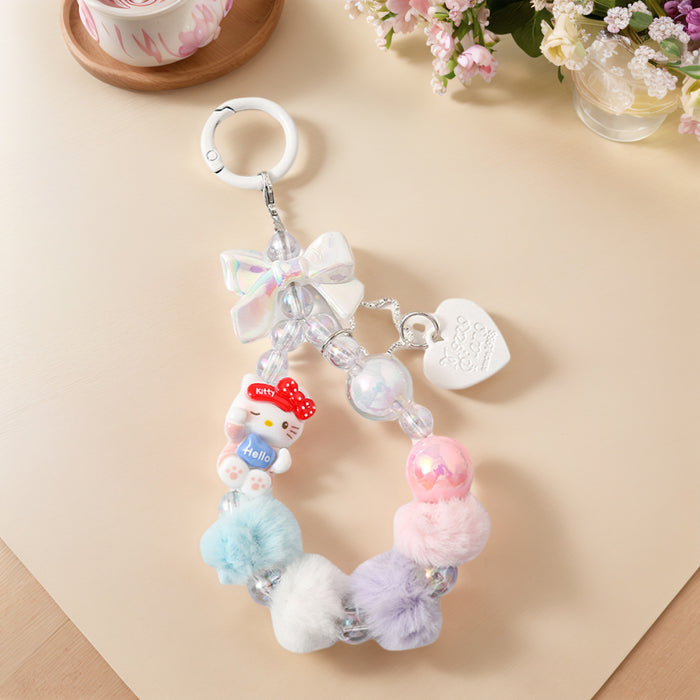 Wholesale Cartoon cute Beaded Keychain