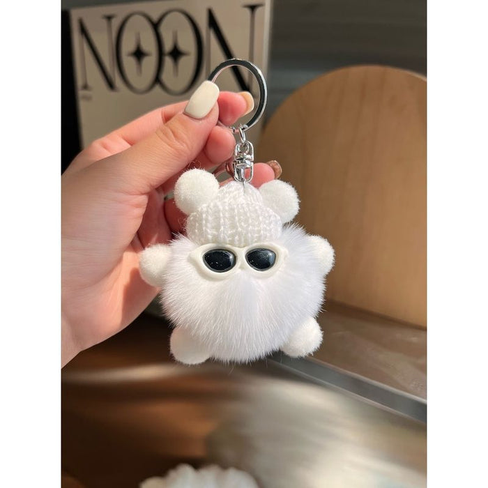 Wholesale Cute little coal ball bag pendant backpack doll hanging decoration cartoon doll