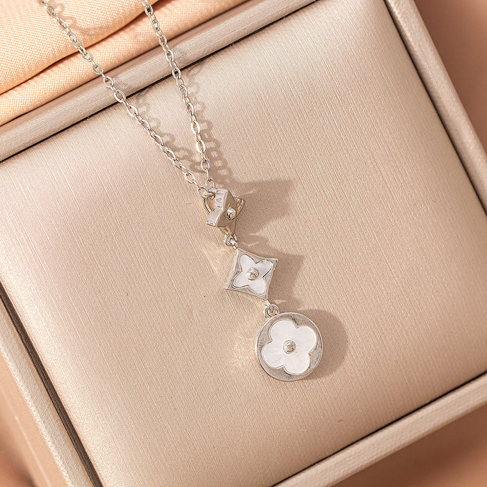 Wholesale Women's Four-Leaf Clover choker necklace Earrings Bracelet Set