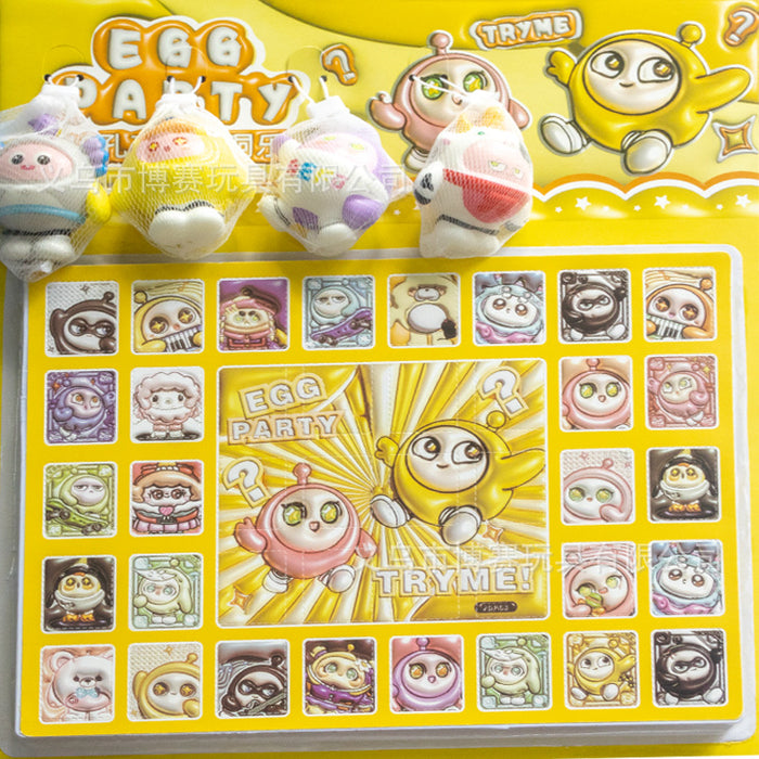 Wholesale Egg blind box pinch surrounding figures poke children' s toys