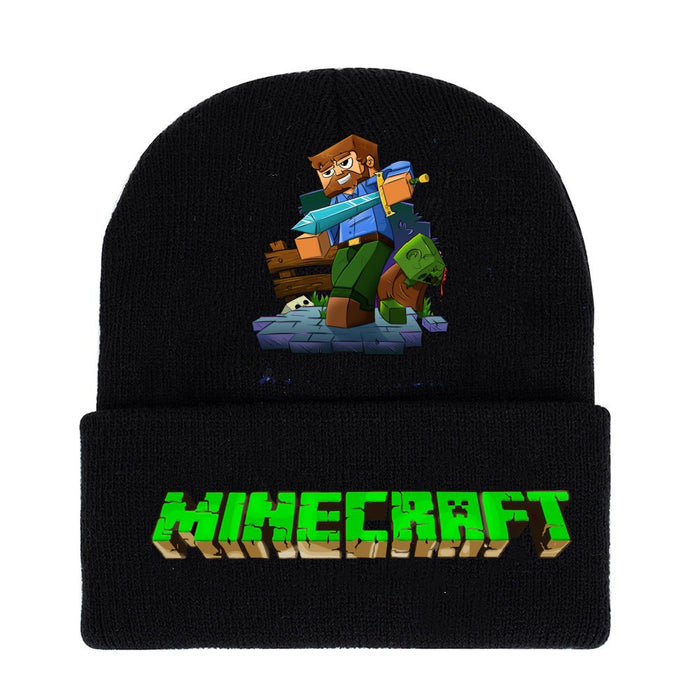 Wholesale Cartoon knitted hats,  wool hats and matching parent child warm hats