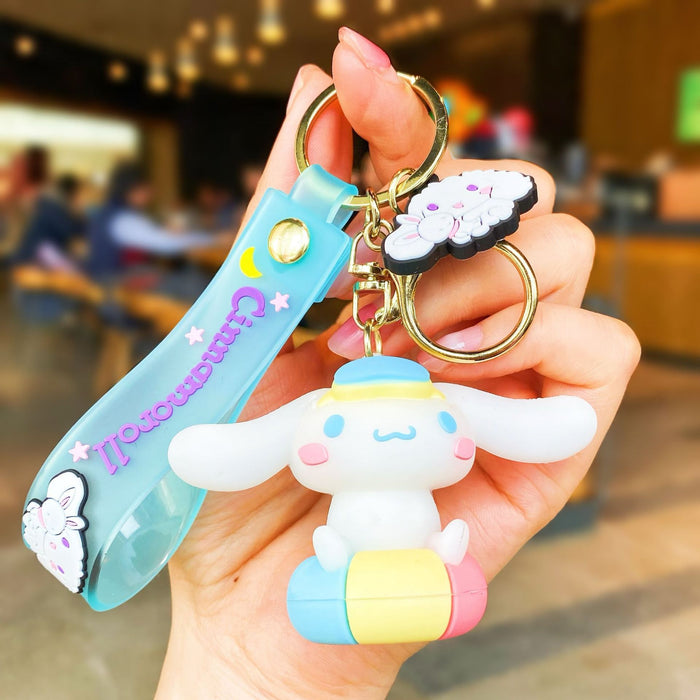 Wholesale Cartoon Doll Silicone Keychain JDC-KC-MingT072