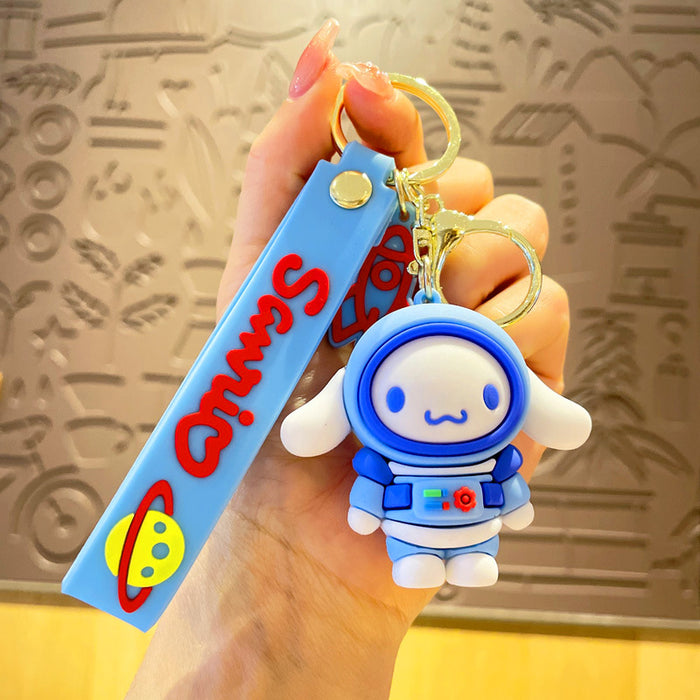 Wholesale Silicone Cartoon Doll Keychain JDC-KC-JuJi016