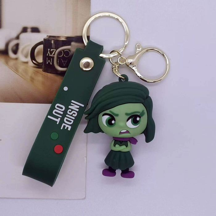 Wholesale cartoon mind Secret Service team key chain pendant bag car key chain accessories gift