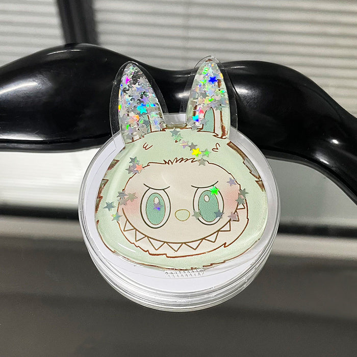 Wholesale Creative Flowing Sand Soft Pack Cartoon Phone Stand