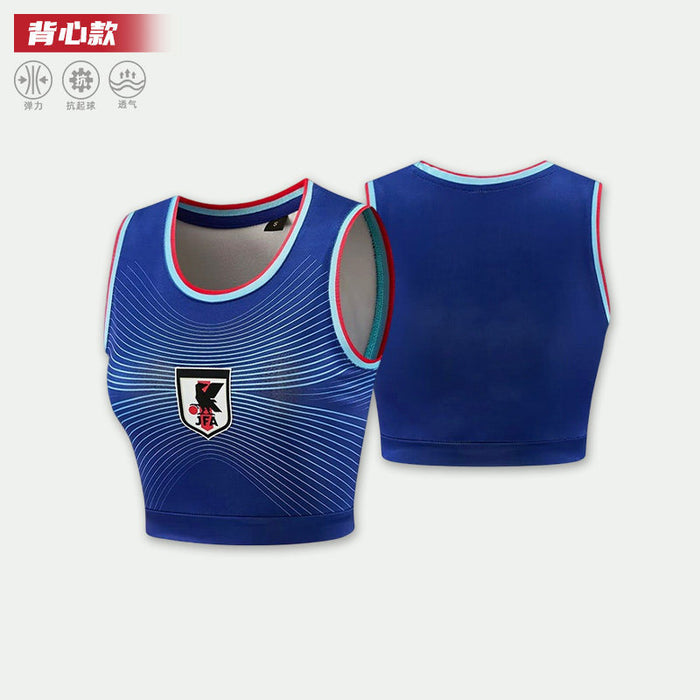 Wholesale World Cup National Team Football Girls Crop Top Short-Sleeve Sports Vest