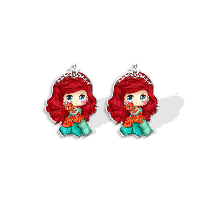 Wholesale Cartoon Stainless Steel Earrings JDC-ES-KaLu016