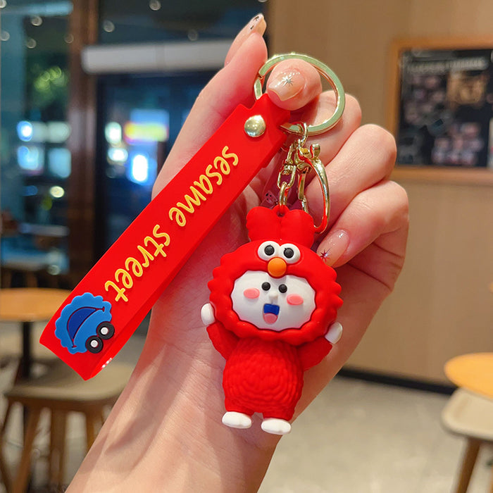 Wholesale Cute keychain pendant key ring bag charm