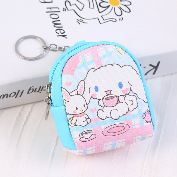 Wholesale Coin Purse Schoolbag Cartoon Creative Mini Headset Key Storage Bag