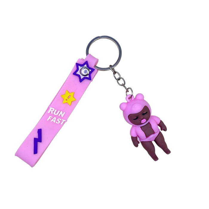 Wholesale 2pcs Cartoon Cute Doll Keychain Accessories Pendant