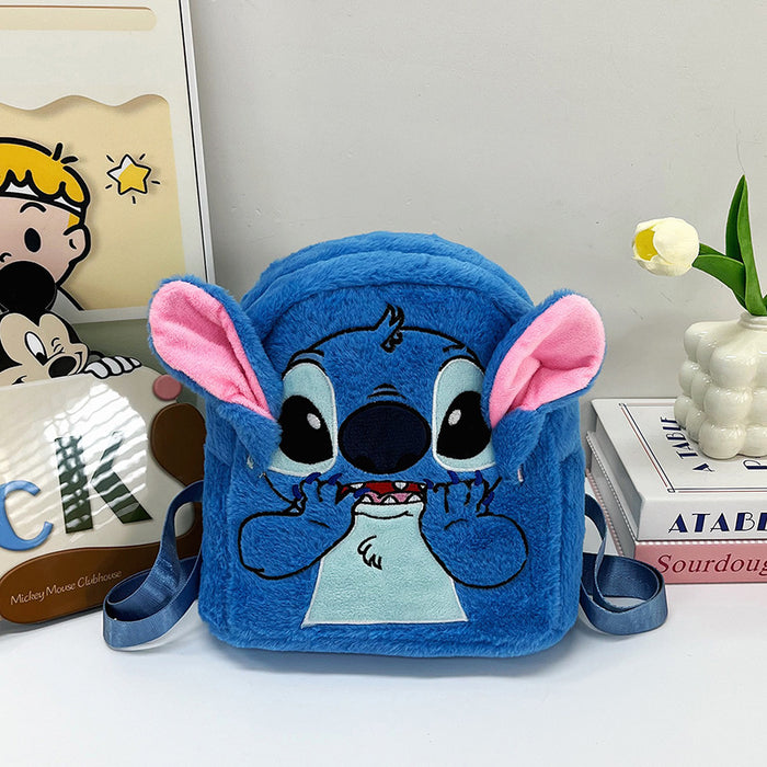 Wholesale Cute cartoon plush girl children's backpack, new student backpack