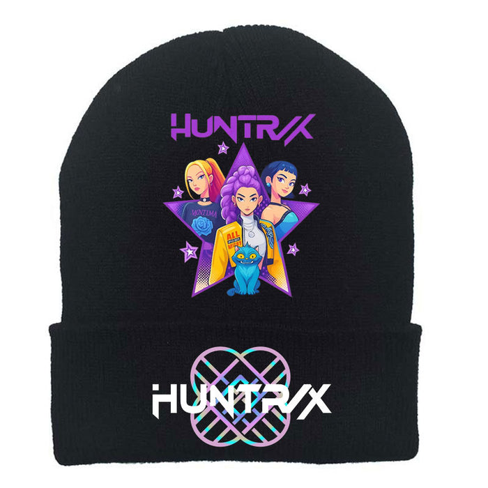 Wholesale KPOP cartoon merchandise winter warm hat