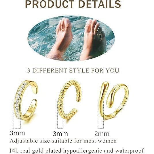 Wholesale Popular geometric beach foot ring, sexy metal hollow joint ring, foot accessory
