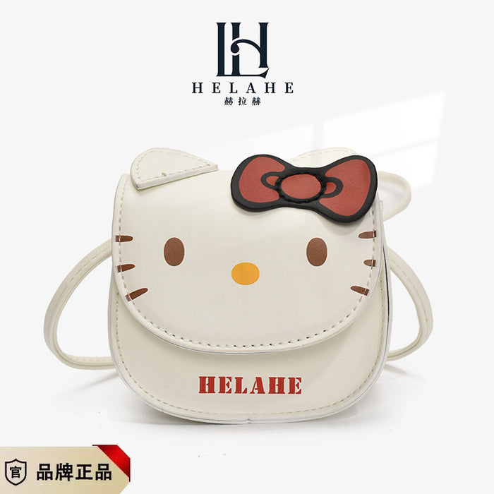 Wholesale Cartoon mini small bag  cute and versatile shoulder bag headphone pocket coin purse
