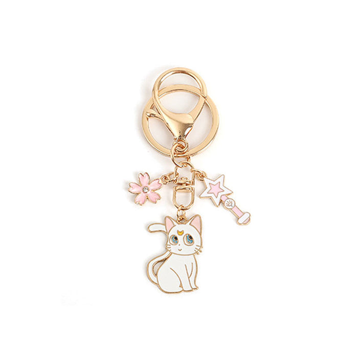 Wholesale Keychain Love Star Wings Pendant Gift