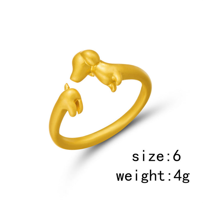 Wholesale Indigo oil Blue Plum Blossom ring niche national fashion ethnic style ring