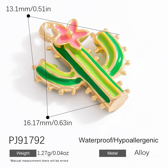 Wholesale Alloy Jewelry Accessories Ins Style Handmade DIY Cake Candy Jewelry Childlike Cartoon Sweet Pendant Single Pendant