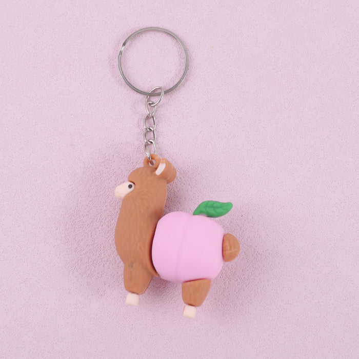 Wholesale Doll keychain funny abstract stick man shark small pendant