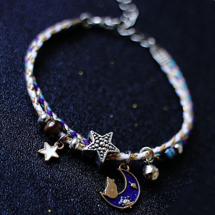 Wholesale Cosmic Actress Star Moon Bracelet