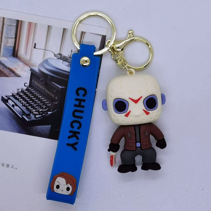 Wholesale Cartoon Christmas Keychain Pendant Car Keychain Accessories Gift