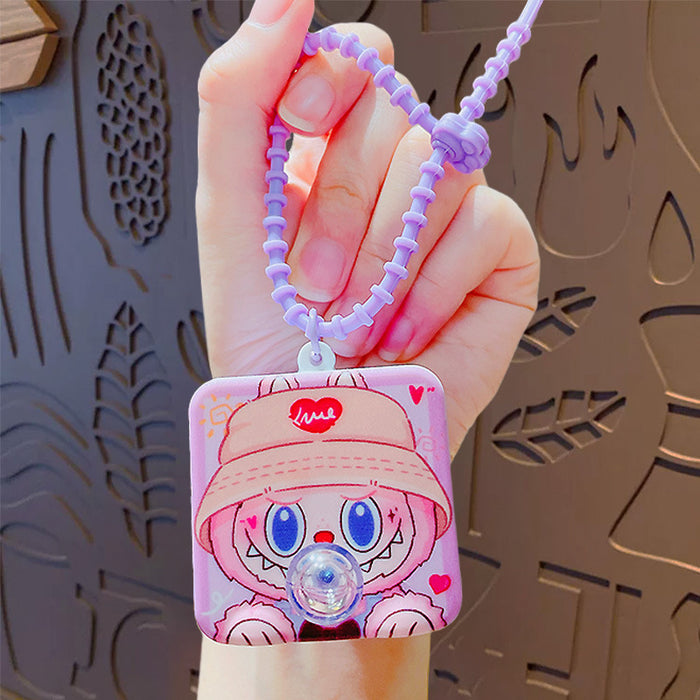 Wholesale Cartoon Plush Square Keychain Pendant Bag Car Keychain Gift