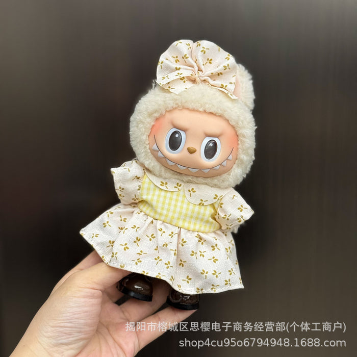 Wholesale 17cm Cartoon Doll Clothes Set