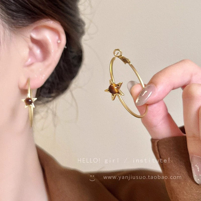 Wholesale Personality Large Hoop Earrings