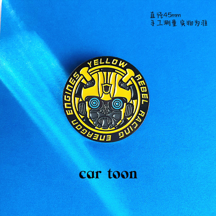 Wholesale Cartoon Metal Badge Student Backpack Pendant