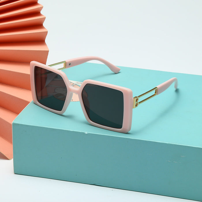 Wholesale Square Cat Eye Sunglasses Fashion Street Photography Black Children's Sunglasses