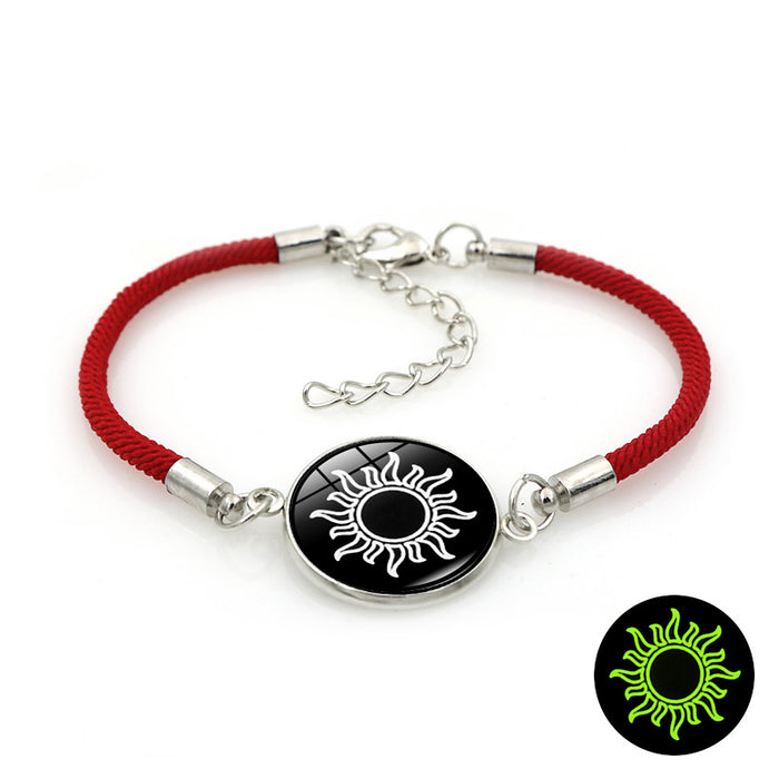 Wholesale Woven Hand Rope Male Female Student Couple Night Light Bracelet