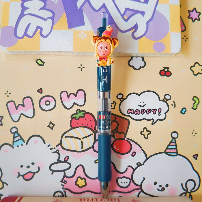 Wholesale Cute Star Doctor Nurse Gel Pens 0. 5mm Black Blue Ink Bulk Pack