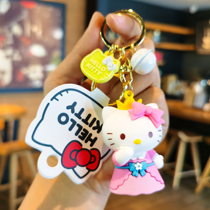 Wholesale Cartoon Doll Silicone Keychain JDC-KC-Tingm235