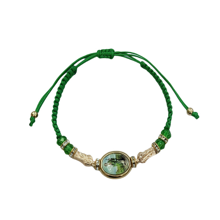 Wholesale DIY hand woven hand rope universal ins niche red rope bracelet with a light luxury and high-end feel