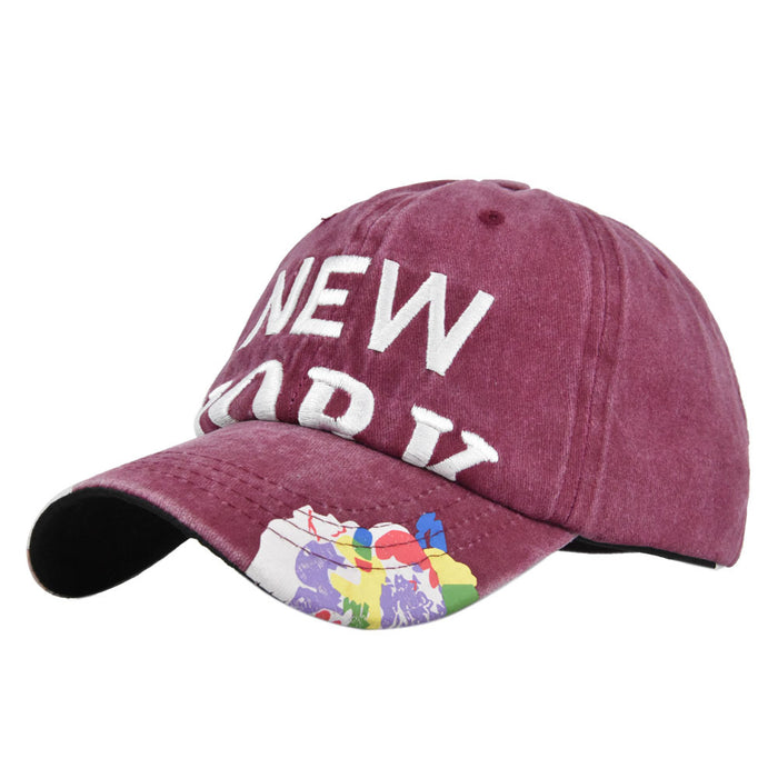 Wholesale Used and Re Embroidered Cotton Baseball Caps JDC-FH-YuanMX003
