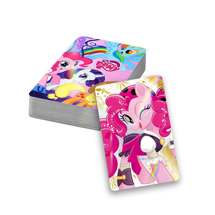 Wholesale 30pcs Laser Flash Card Pony Double sided Box HD Card LOMO Card Greeting Card