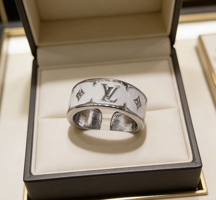 Wholesale Copper Zircon Oil-Drip Adjustable Ring