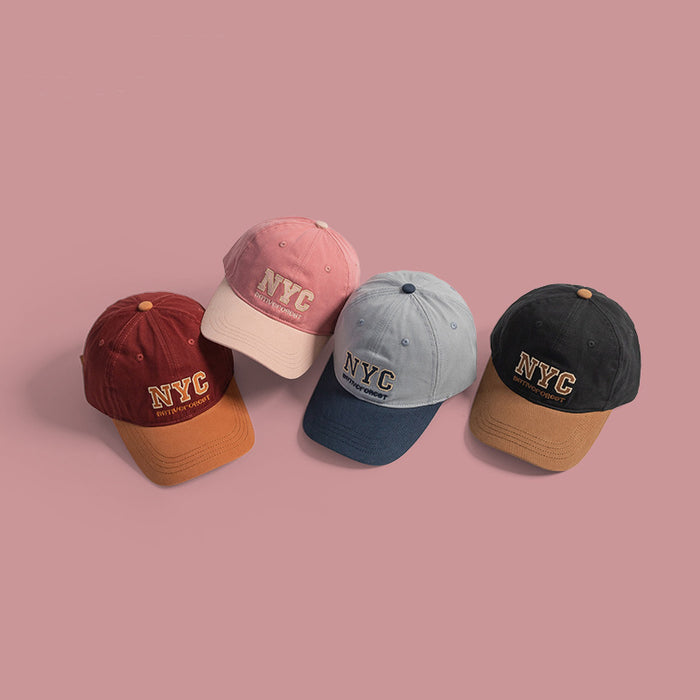 Wholesale Baseball Cap Fashion Contrast Color  Embroidery  hat