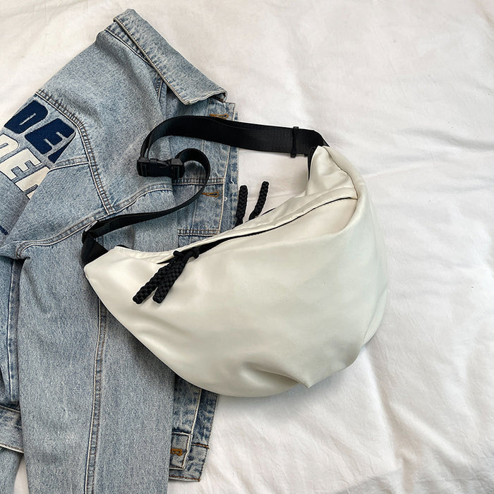 Wholesale Large capacity shoulder bag, casual solid color crossbody bag