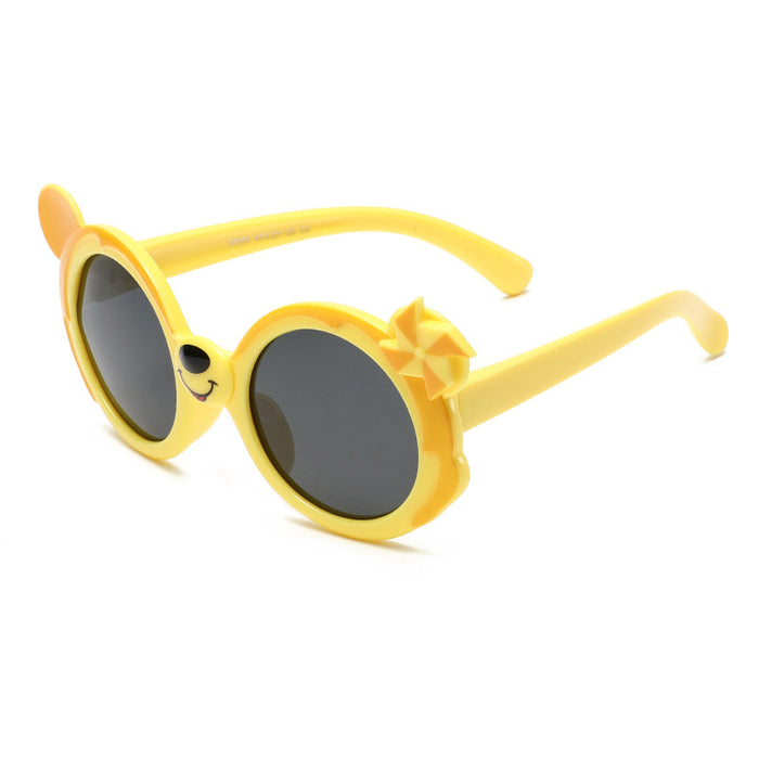Wholesale Silicone Polarized Sunglasses  Cartoon Bear Windmill Sunglasses